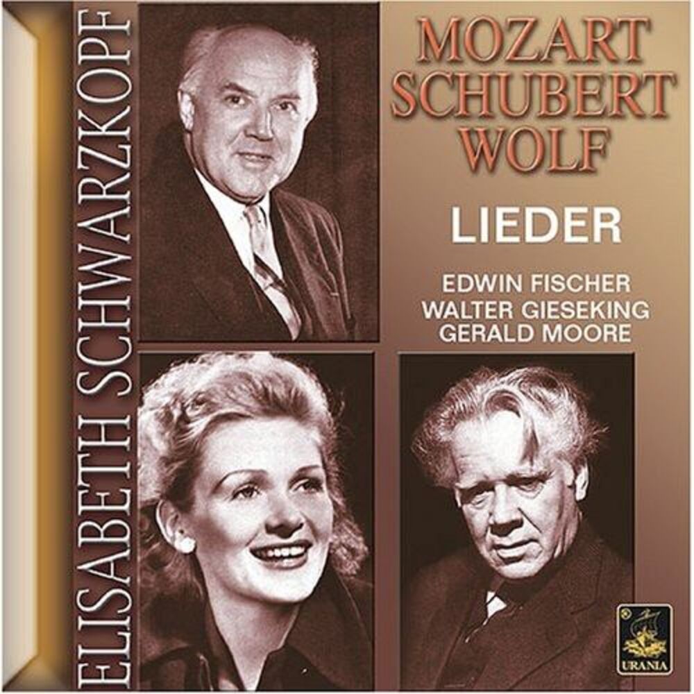 Mozart / Schubert / Schwarzkopf / Moore / Fischer - Lieder  CD